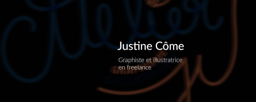 Le quotidien de Justine Côme, graphiste illustratrice en indépendant