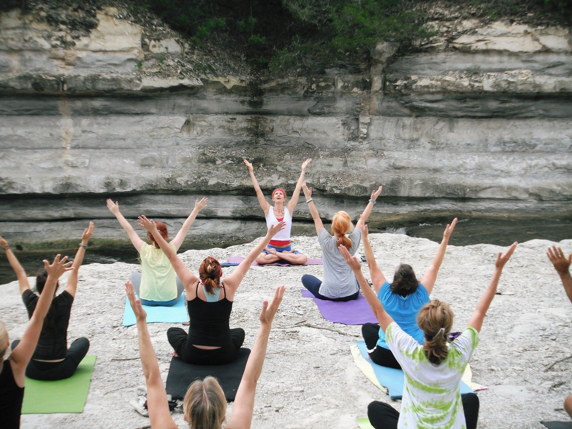 Être professeur de yoga, c'est aussi exercer dans des lieux façonnés par la Nature.